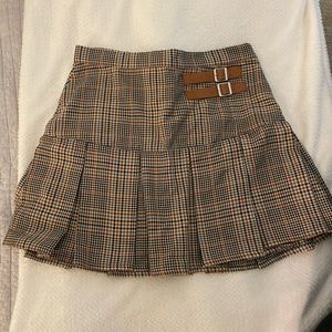 Steve Madden plaid skirt
